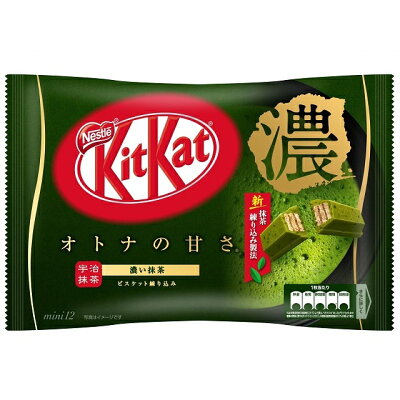 ネスレ日本 １２枚　キットカット　ミニ　オトナの甘さ　濃い抹茶